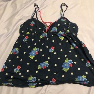 Spaghetti strap tank top